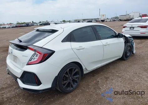 2019 Honda Civic Sport from USA, damaged, VIN SHHFK7H45KU224047